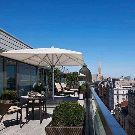 Hotel Sacher Wien Bagian luar foto The rooftop terrace