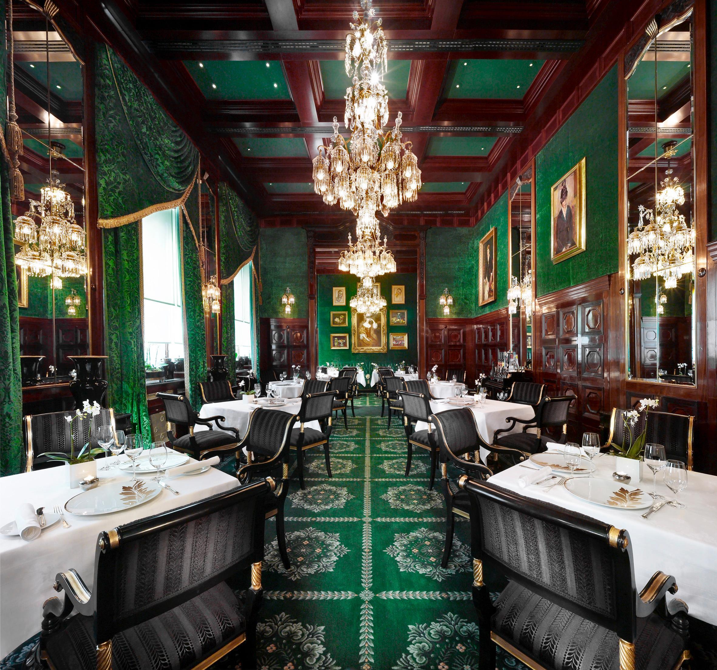 Hotel Sacher Wien Bagian luar foto The Green Room