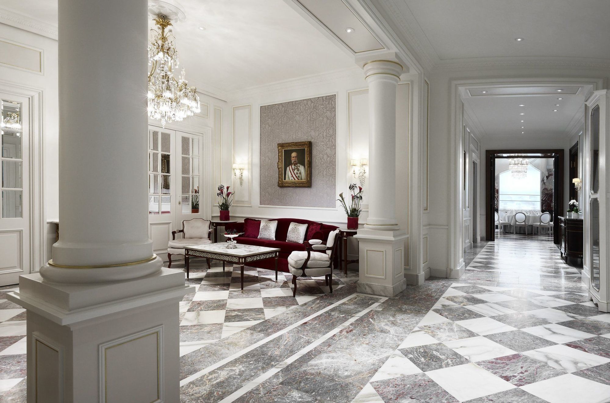 Hotel Sacher Wien Interior foto The lobby